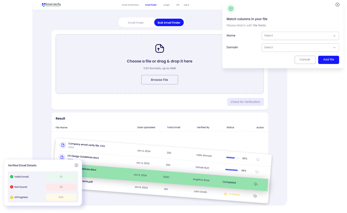 生成 25 种模式并通过 SMTP 验证 — EmailVerify.io