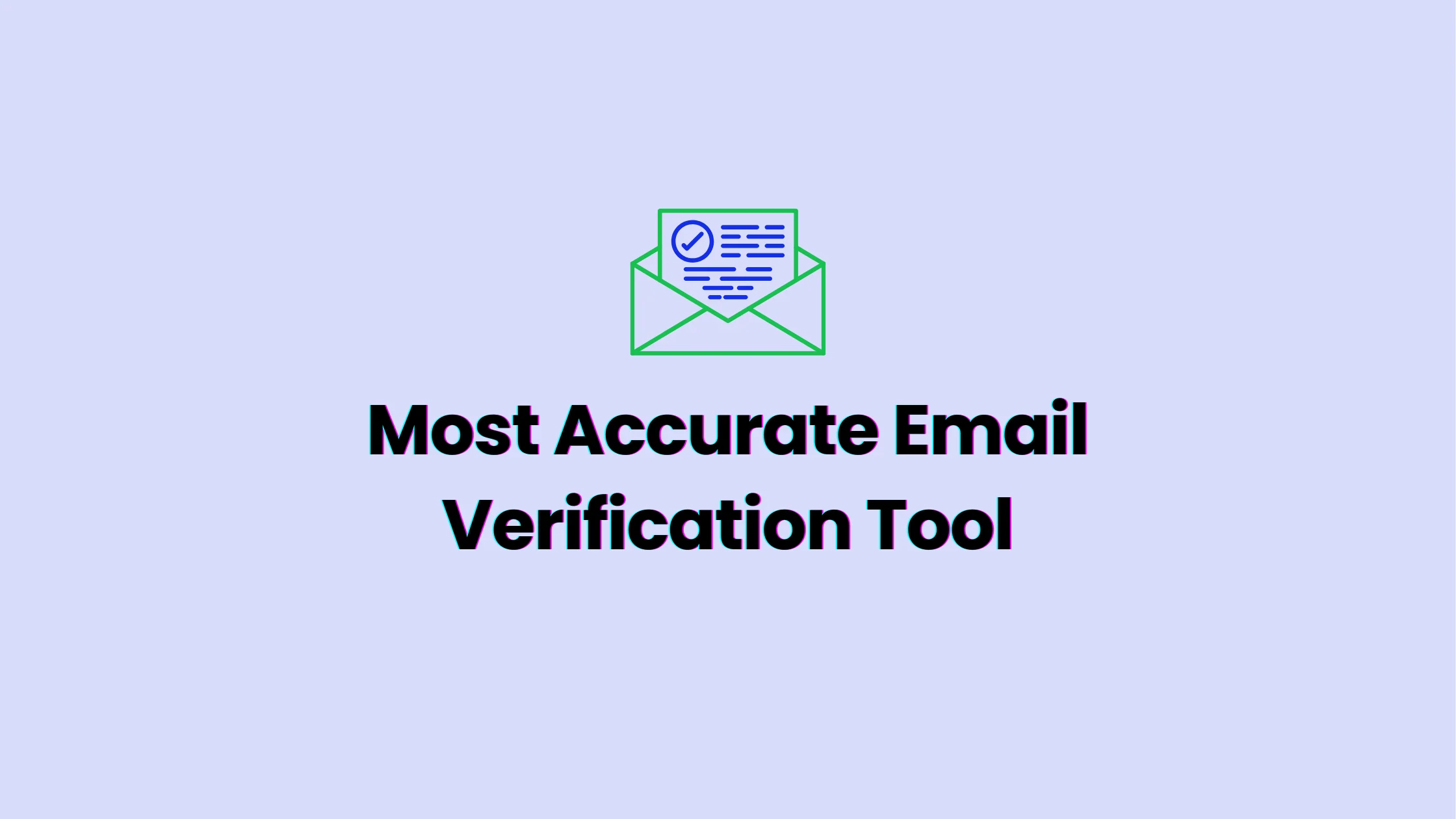 Most accurate email verification tool