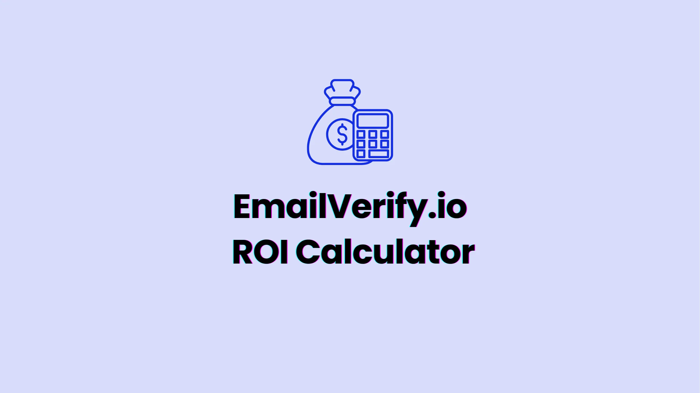 email verify roi calculator