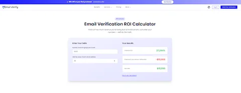 What Is the Email Verification ROI Calculator, and How Much Could You Save