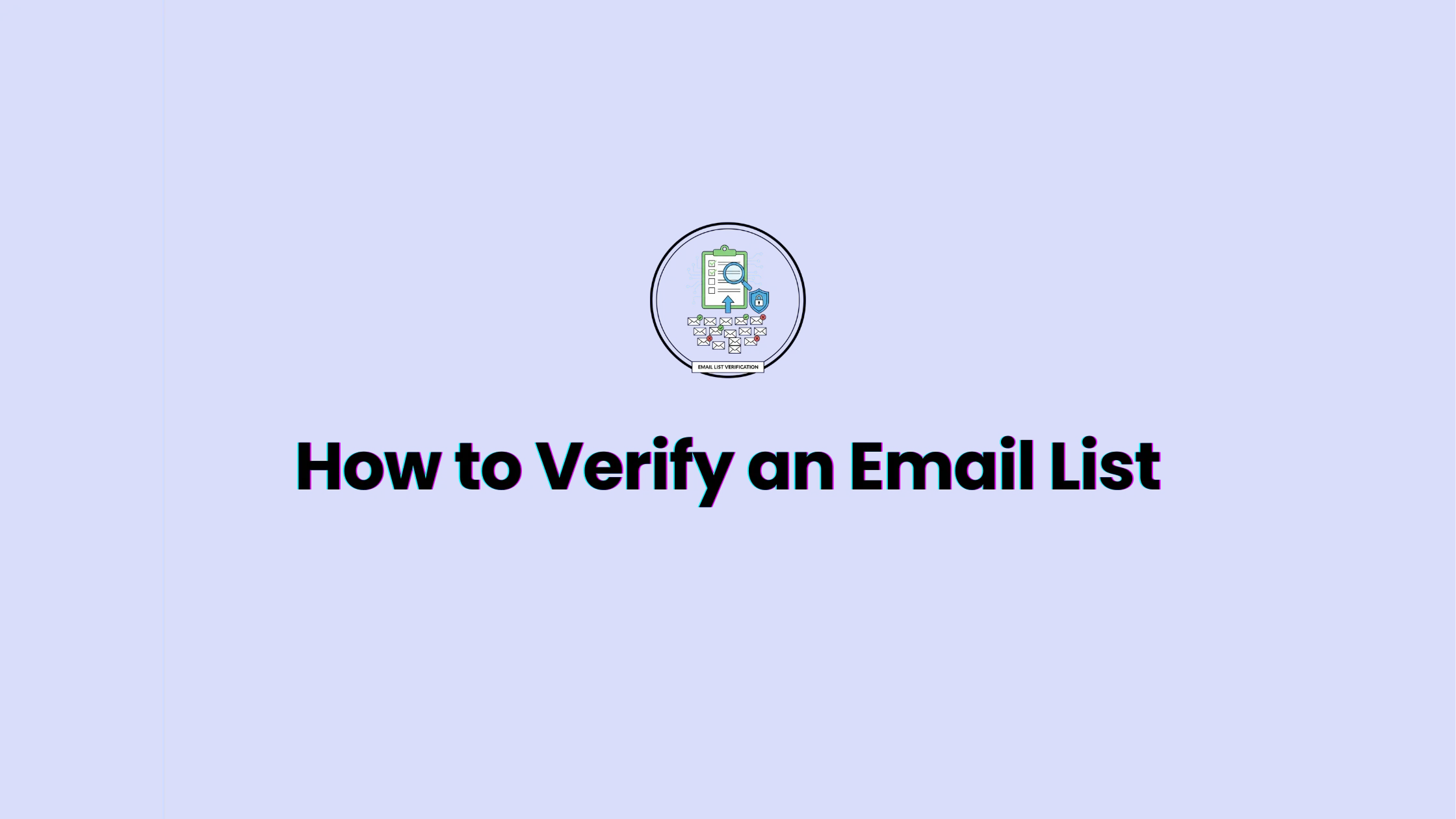 How to Verify an Email List