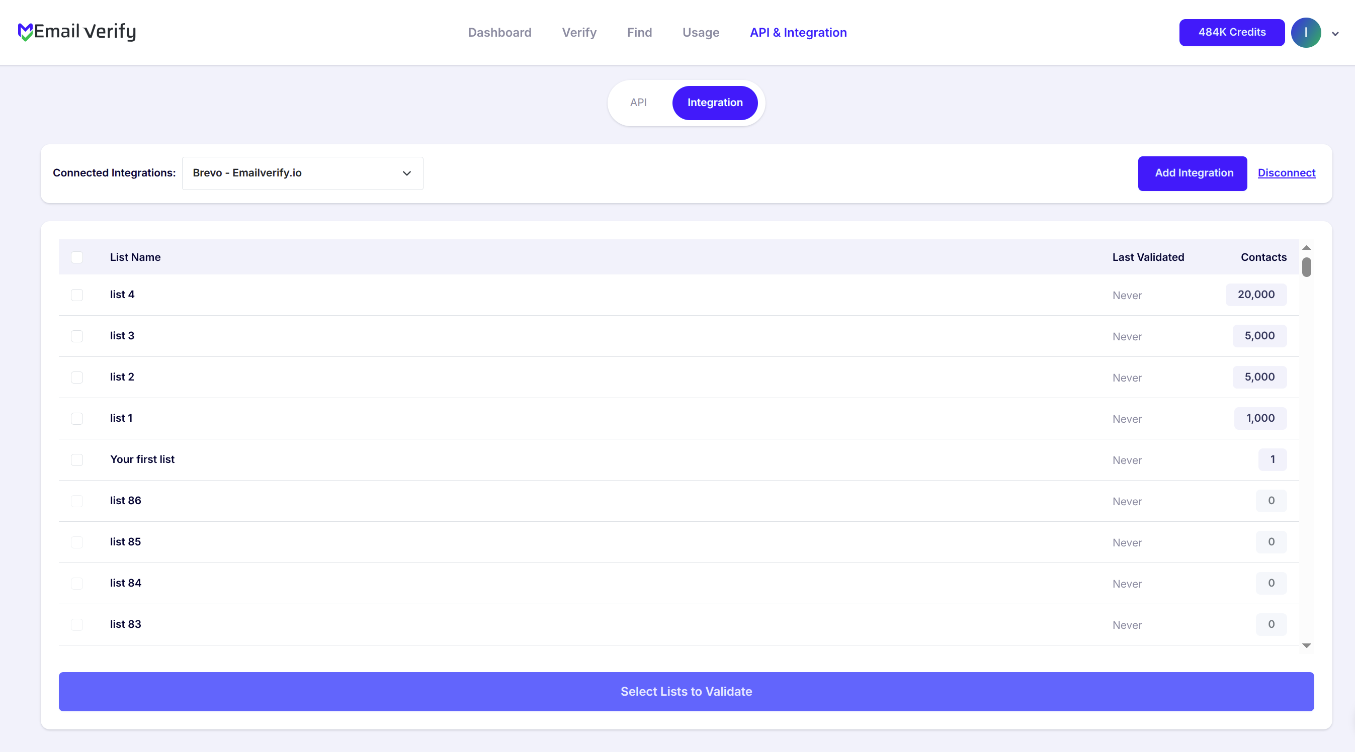 Step 5: Step 5: View Your Lists