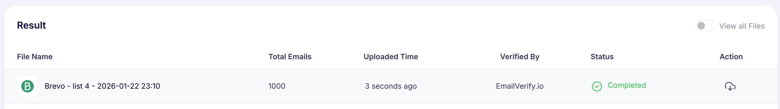 Step 8: Step 8: Download Results