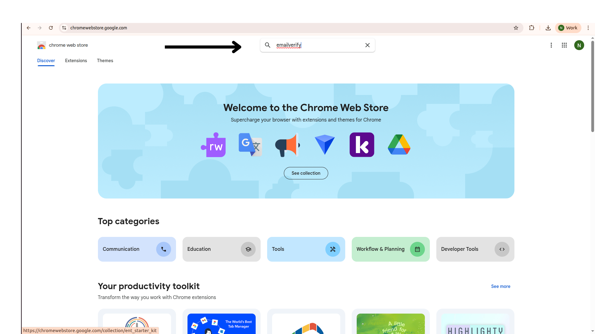 Step 1: Passo 1: Visite a Chrome Web Store