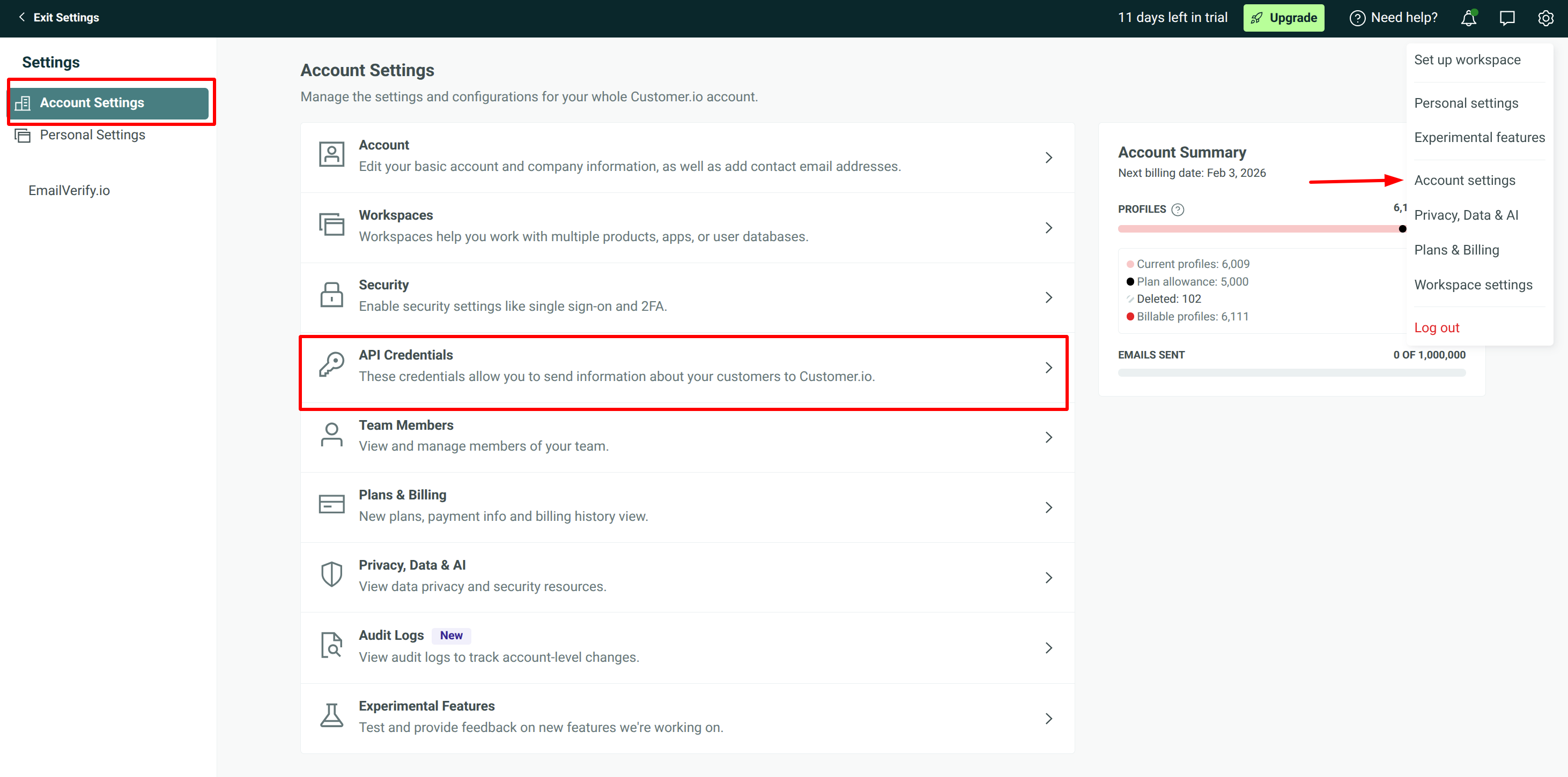 Step 5: Passo 5: Obter APP API Key