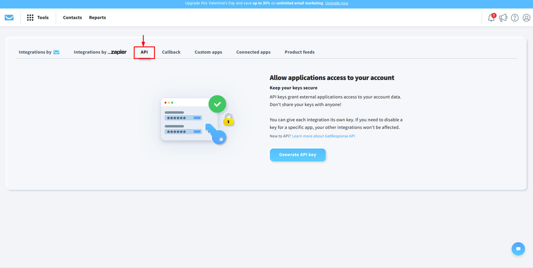 Step 4: Passo 4: Ir para a Página da API