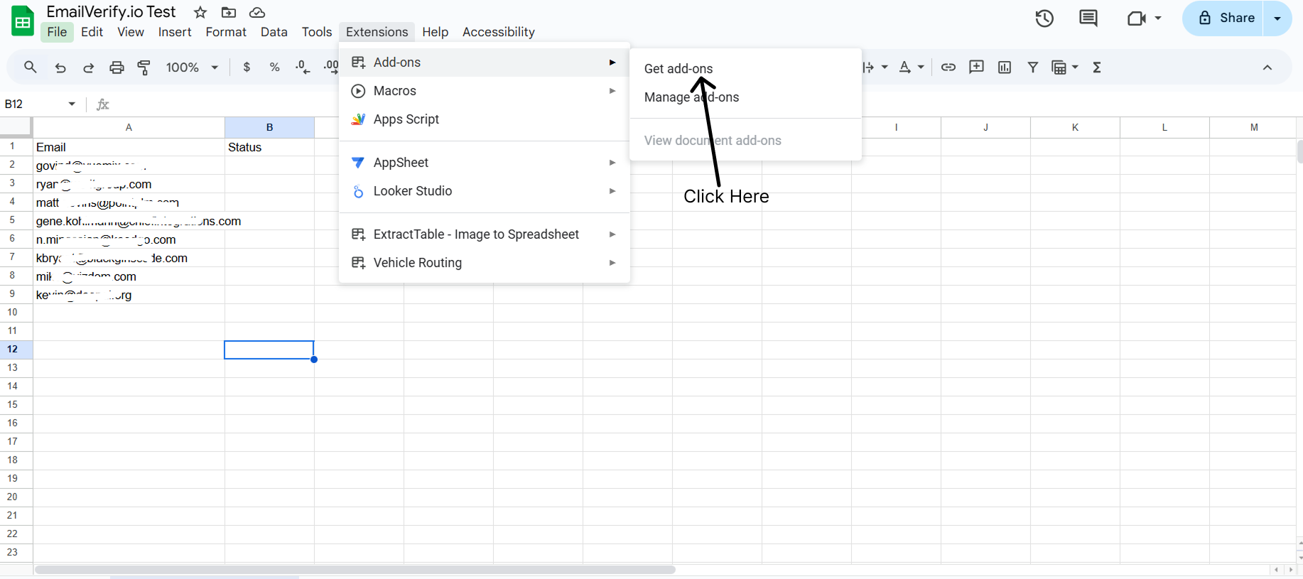 Step 2: Passo 2: Abrir Marketplace de Add-ons
