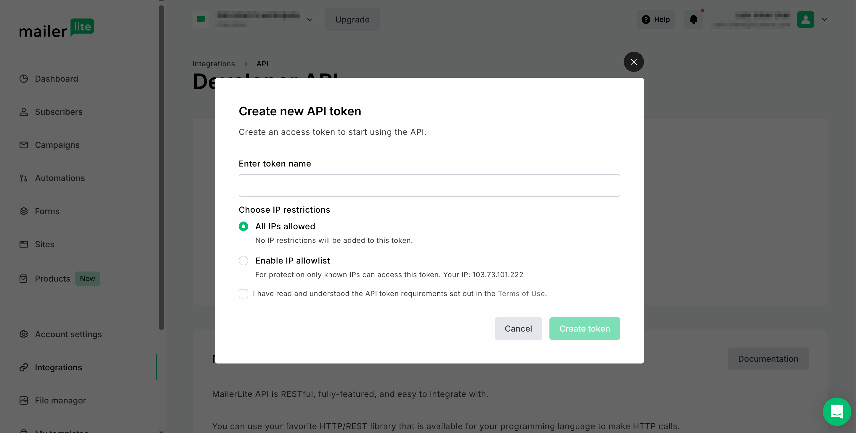 Step 6: Passo 6: Obtenha suas credenciais de API
