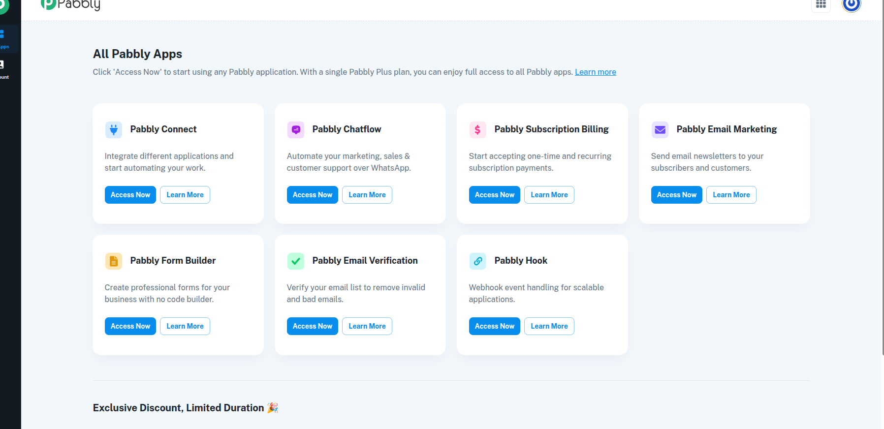 Step 5: Step 5: Access Pabbly Connect