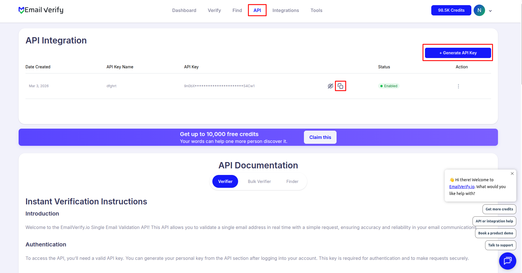 Step 2: Step 2: Get Your API Key
